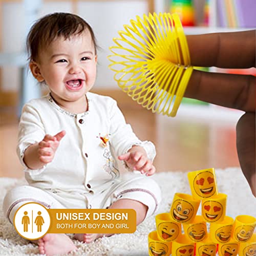 Adalex Global 12-teiliges Slinky-Spielzeugset – Perfekte Mitgebsel für Kindergeburtstage und als kleines Geschenk für Partytüten – Klassisches Federspielzeug für endlosen Spielspaß – Ideal für Geburtstagsfeiern
