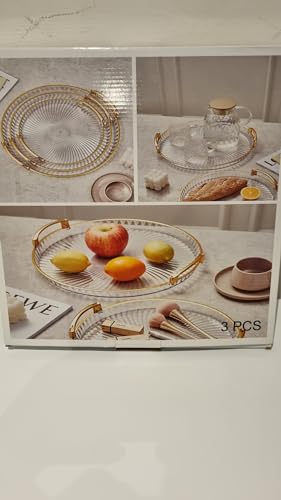 3-in-1 Acrylic Decorative Tray