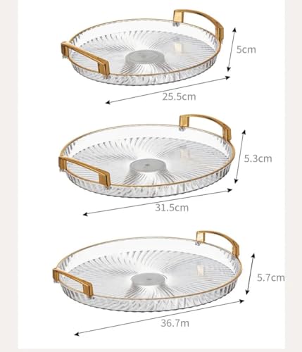 3-in-1 Acrylic Decorative Tray