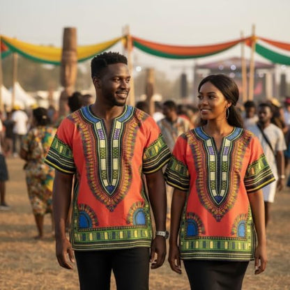 Adalex Tribal Dashiki Summer Shirt