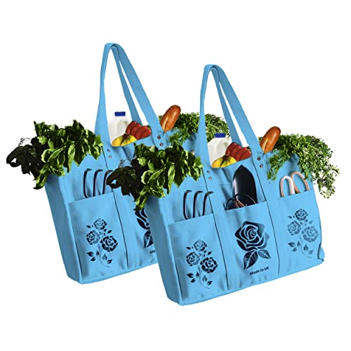 Adalex Global 50L Extra große, wiederverwendbare, faltbare, robuste, wasserdichte Jumbo-Mehrzwecktasche aus Canvas für Einkäufe, Strandbesuche und Reisen