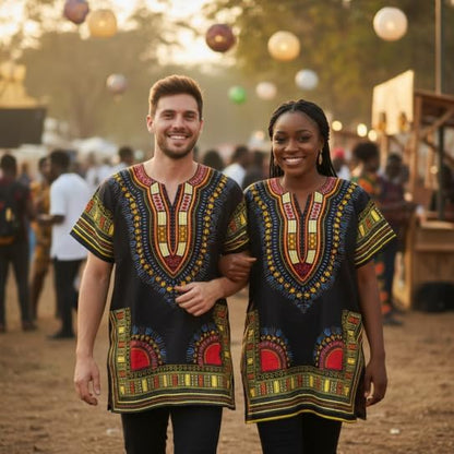 Adalex Tribal Dashiki Summer Shirt