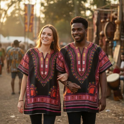 Adalex Tribal Dashiki Summer Shirt