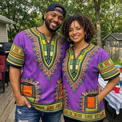 Adalex Tribal Dashiki Summer Shirt