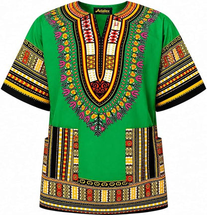 Adalex Tribal Dashiki Summer Shirt