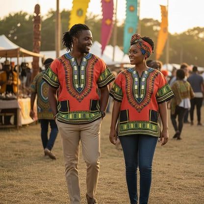 Adalex Tribal Dashiki Summer Shirt