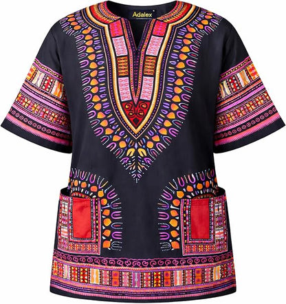 Adalex Tribal Dashiki Summer Shirt