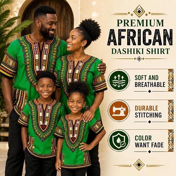 Adalex Tribal Dashiki Summer Shirt