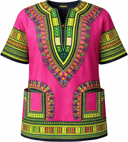 Adalex Tribal Dashiki Summer Shirt