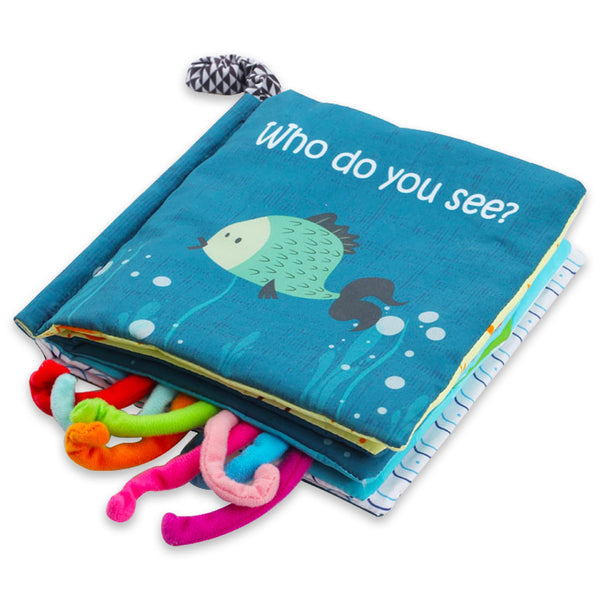 Infant Soft Cloth Book – Educational & Sensory Toy for 0-3 Years